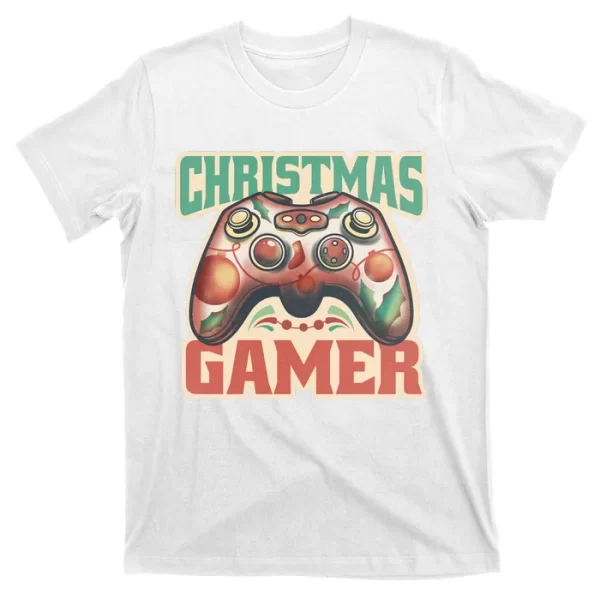 Christmas Gamer T Shirt For Men, Christmas Shirt For Girl Jezsport.com