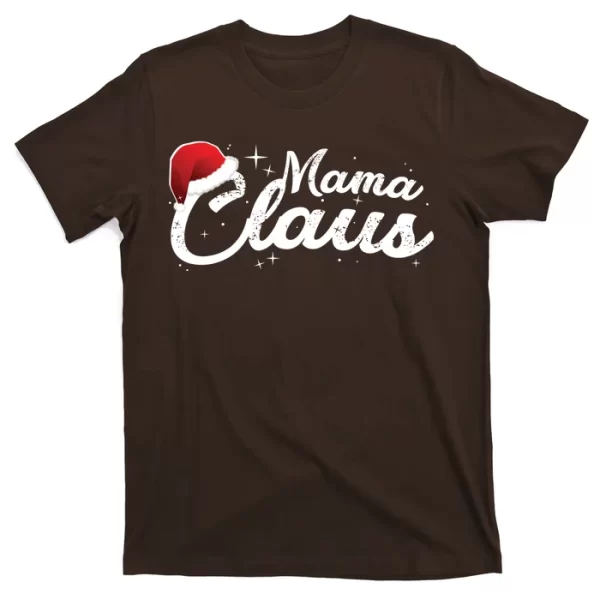 Christmas Mama Claus T Shirt For Men, Christmas Shirt For Girl Jezsport.com