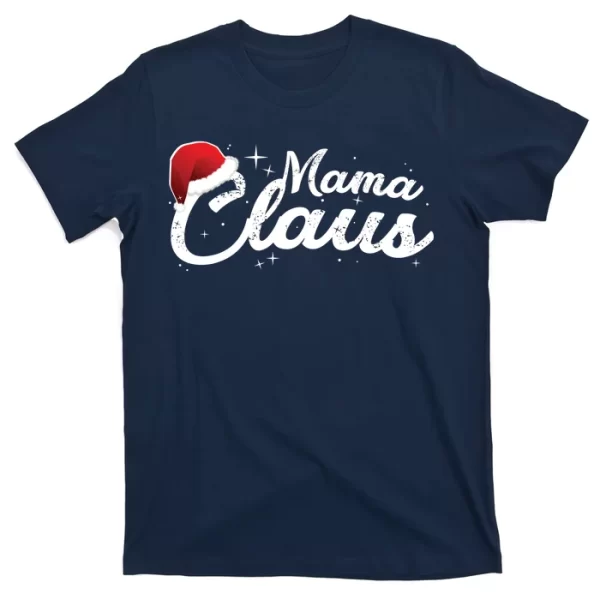 Christmas Mama Claus T Shirt For Men, Christmas Shirt For Girl Jezsport.com