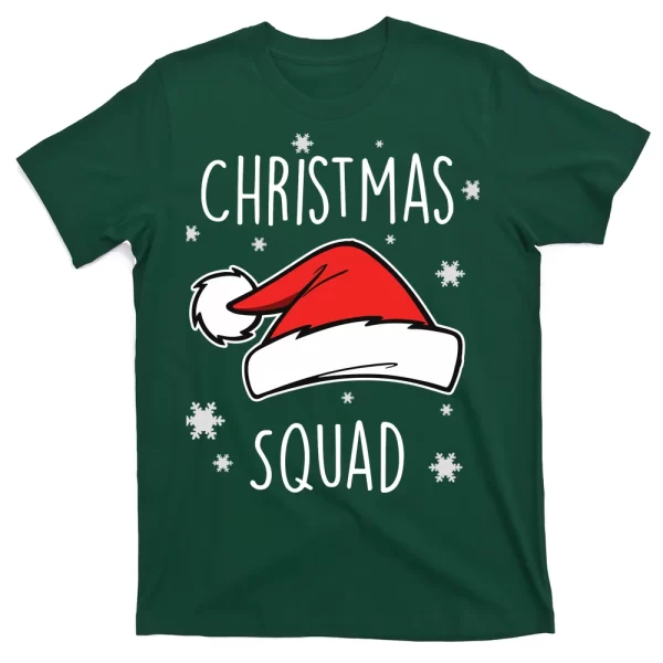 Christmas Squad T Shirt For Men, Christmas Shirt For Girl Jezsport.com