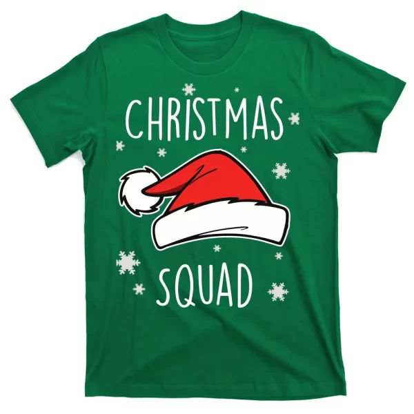 Christmas Squad T Shirt For Men, Christmas Shirt For Girl Jezsport.com