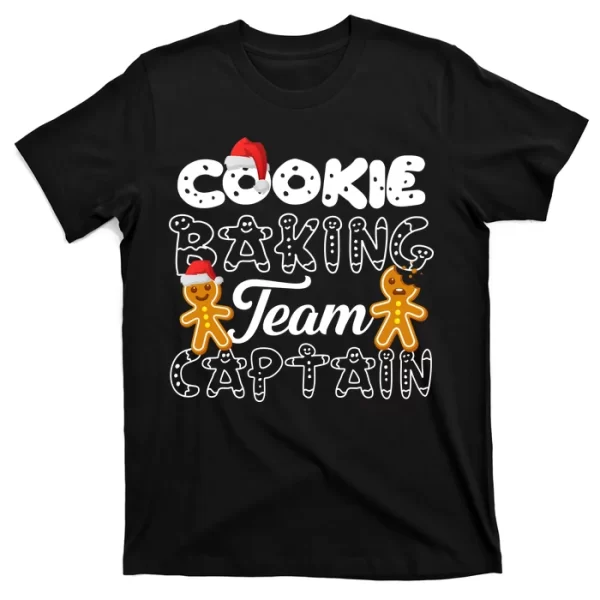 Cookie Baking Team Captain T Shirt For Men, Christmas Shirt For Girl Jezsport.com