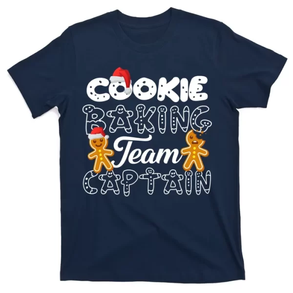 Cookie Baking Team Captain T Shirt For Men, Christmas Shirt For Girl Jezsport.com