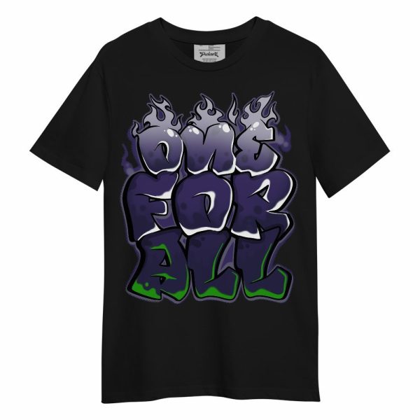 Retro Court Purple 13s Shirt - Ones For All Graphic Unisex Shirt Matching Jordan Shirt Jezsport.com