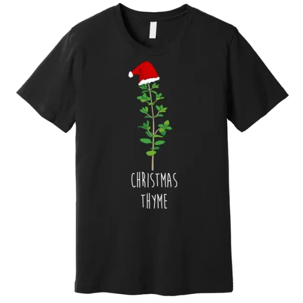 Christmas Thyme Holiday T Shirt For Men, Christmas Shirt For Girl Jezsport.com