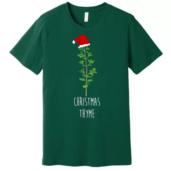 Christmas Thyme Holiday T Shirt For Men, Christmas Shirt For Girl Jezsport.com