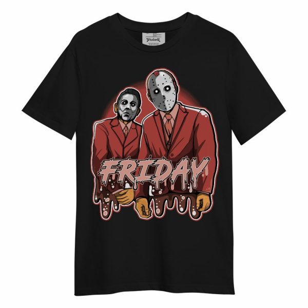 Dune Red 13s Shirt - Friday Halloween Graphic Unisex Shirt Matching Jordan Shirt Jezsport.com