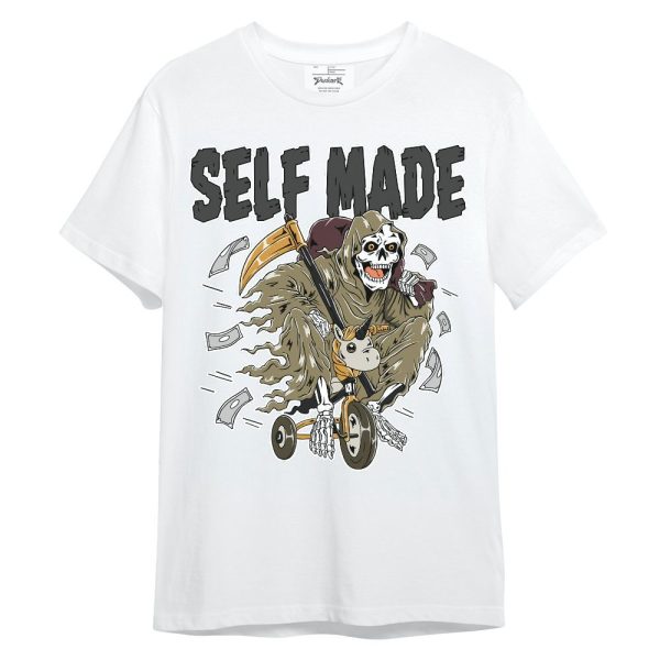 Black Olive 7s Shirt - Self Make Skeleton Unisex Shirt Matching Jordan Shirt Jezsport.com