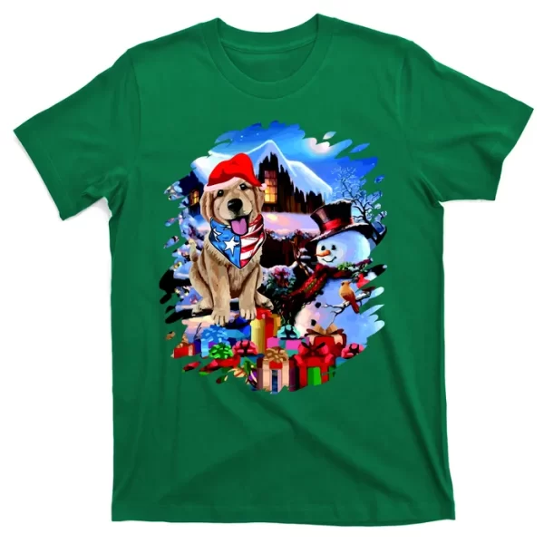 Dog's Best Christmas T Shirt For Men, Christmas Shirt For Girl Jezsport.com