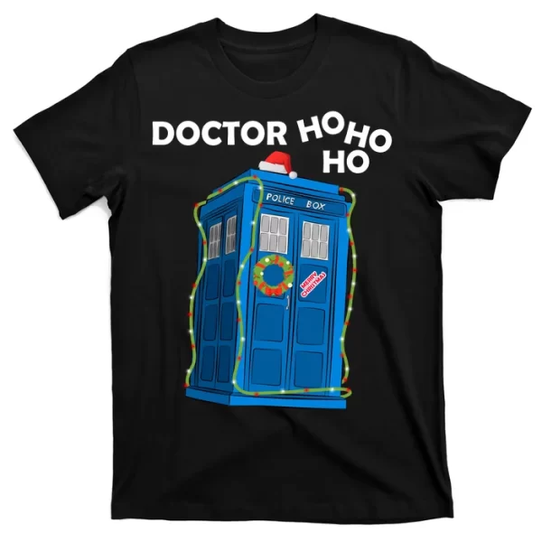 Doctor Ho Ho Ho Funny Christmas T Shirt For Men, Christmas Shirt For Girl Jezsport.com