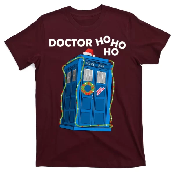 Doctor Ho Ho Ho Funny Christmas T Shirt For Men, Christmas Shirt For Girl Jezsport.com