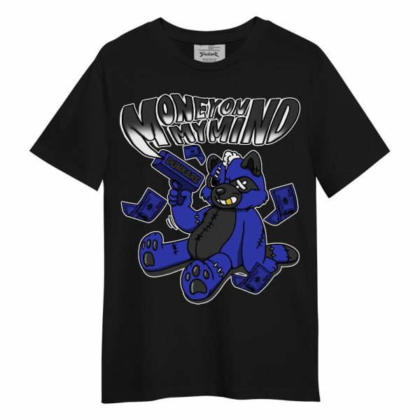 Retro Black Concord 12s Shirt - Money On My Mind Raccoon Unisex Shirt Matching Jordan Shirt Jezsport.com