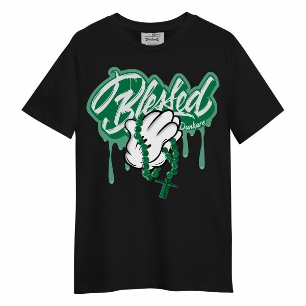 Lucky Green 2s Shirt, God Blessed Drip Unisex Shirt Matching Jordan Shirt Jezsport.com