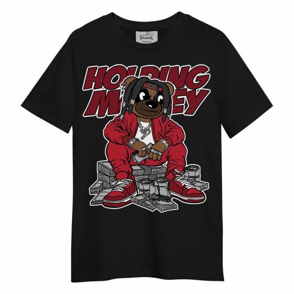 Red Flint 13s Shirt - Possessing Moneys Bear Unisex Shirt Matching Jordan Shirt Jezsport.com