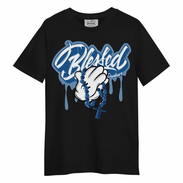 French Blue 13s Shirt, God Blessed Drip Unisex Shirt Matching Jordan Shirt Jezsport.com