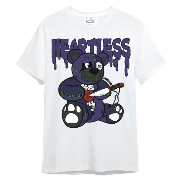 Retro Court Purple 13s Shirt - Heartless Bear Unisex Shirt Matching Jordan Shirt Jezsport.com