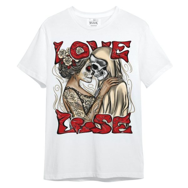 Dunk Low Strawberry Waffle Shirt - Loves Lose Unisex Shirt Matching Jordan Shirt Jezsport.com