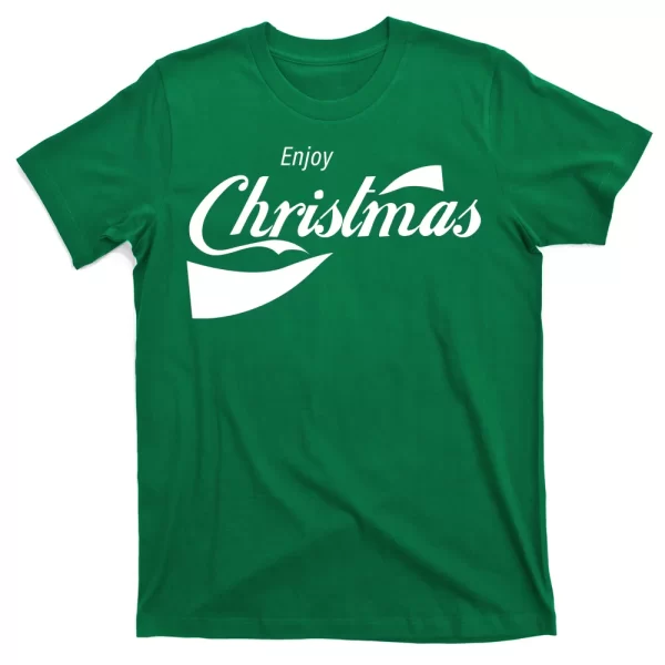 Enjoy Christmas T Shirt For Men, Christmas Shirt For Girl Jezsport.com