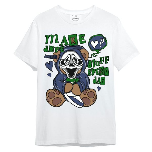 Midnight Navy 13s Shirt - Make Dopes Bear Unisex Shirt Matching Jordan Shirt Jezsport.com