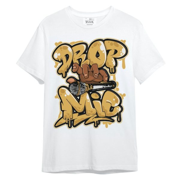 Retro Light Ginger 14s Shirt - Drop Mic Unisex Shirt Matching Jordan Shirt Jezsport.com