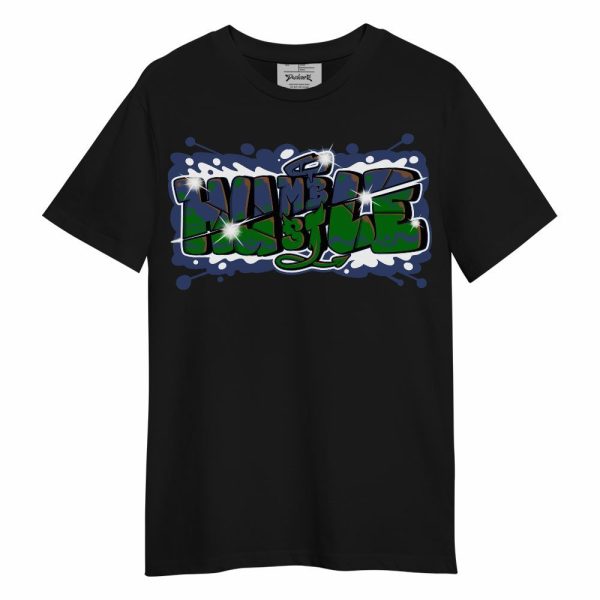 Midnight Navy 13s Shirt - Humbled Hustles Graphic Unisex Shirt Matching Jordan Shirt Jezsport.com