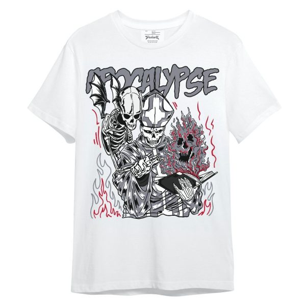 Retro Black Flint 13s Shirt - Apocalypse Skeleton Unisex Shirt Matching Jordan Shirt Jezsport.com