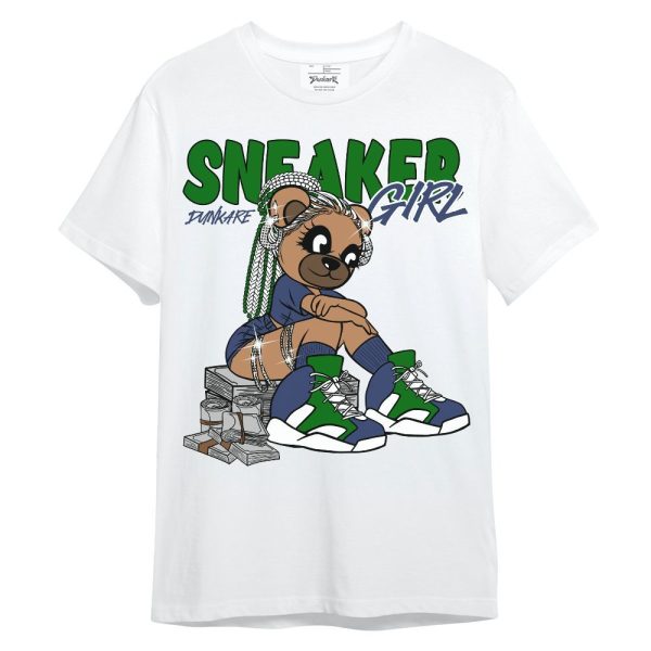 Midnight Navy 13s Shirt - Sneaker Girl Bear Unisex Shirt Matching Jordan Shirt Jezsport.com