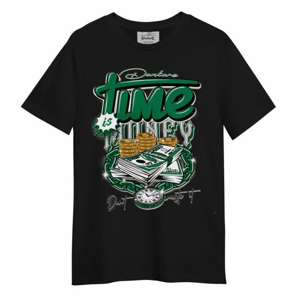 Lucky Green 2s Shirt, Time Is Money Unisex Shirt Matching Jordan Shirt Jezsport.com