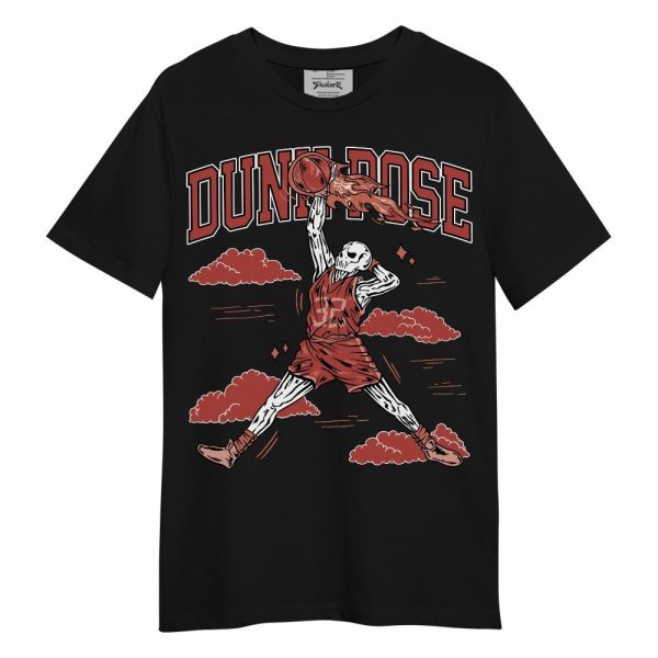 Dune Red 13s Shirt - Pose Skeleton Unisex Shirt Matching Jordan Shirt Jezsport.com