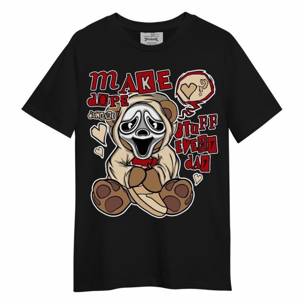 Dunk Low Strawberry Waffle Shirt - Make Dopes Bear Unisex Shirt Matching Jordan Shirt Jezsport.com