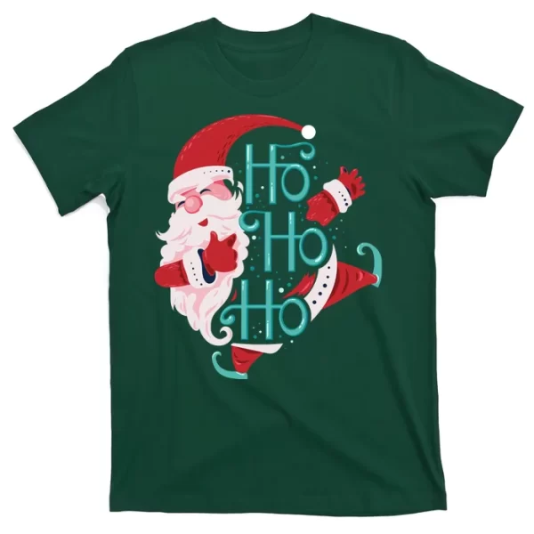 Ho Ho Ho Dabbing Santa T Shirt For Men, Christmas Shirt For Girl Jezsport.com