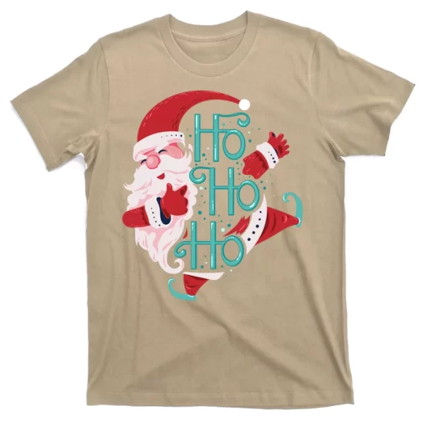 Ho Ho Ho Dabbing Santa T Shirt For Men, Christmas Shirt For Girl Jezsport.com