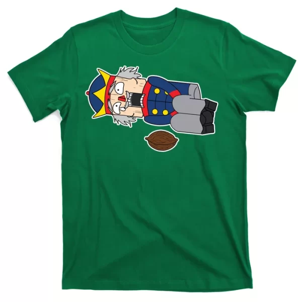 Hit In The Nutcracker Christmas T Shirt For Men, Christmas Shirt For Girl Jezsport.com