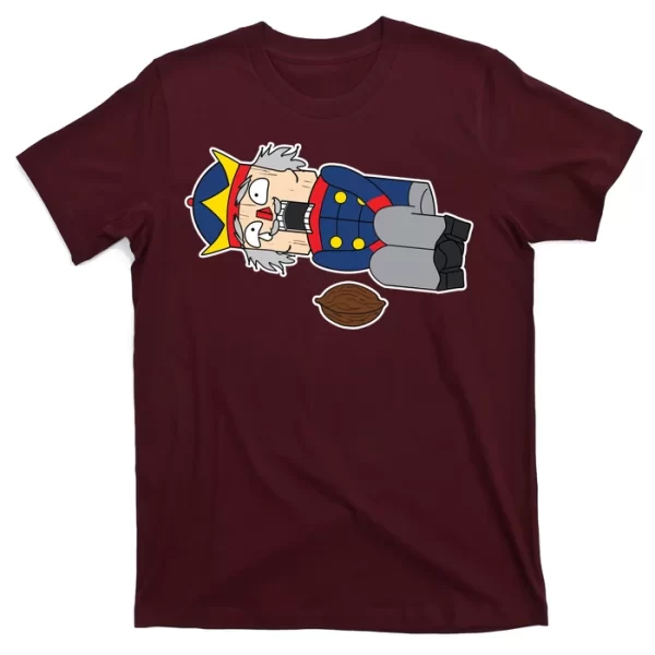 Hit In The Nutcracker Christmas T Shirt For Men, Christmas Shirt For Girl Jezsport.com