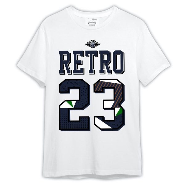 Midnight Navy 13s Shirt, Retro 23 G.O.A.T Shirt Outfit 185 LTRP Matching Jordan Shirt Jezsport.com