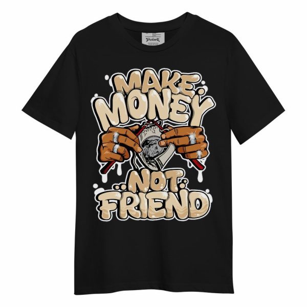 Dunk Low Strawberry Waffle Shirt - Make Money Not Friend Graphic Unisex Shirt Matching Jordan Shirt Jezsport.com