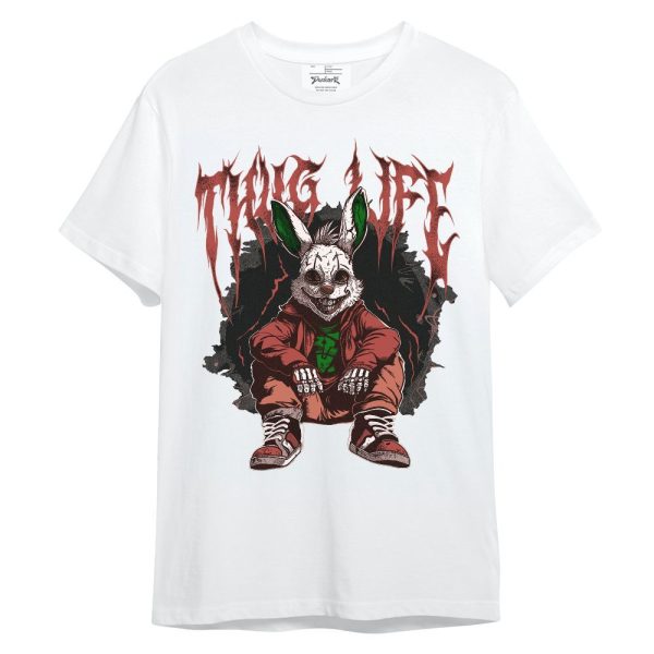 Dune Red 13s Shirt, Thug Life Bunny Unisex Shirt Matching Jordan Shirt Jezsport.com