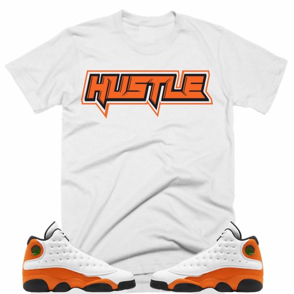 Shirt to Match Jordan Retro 13 Starfish, Hustle Shirt, Retro 13 Starfish Shirt Jezsport.com