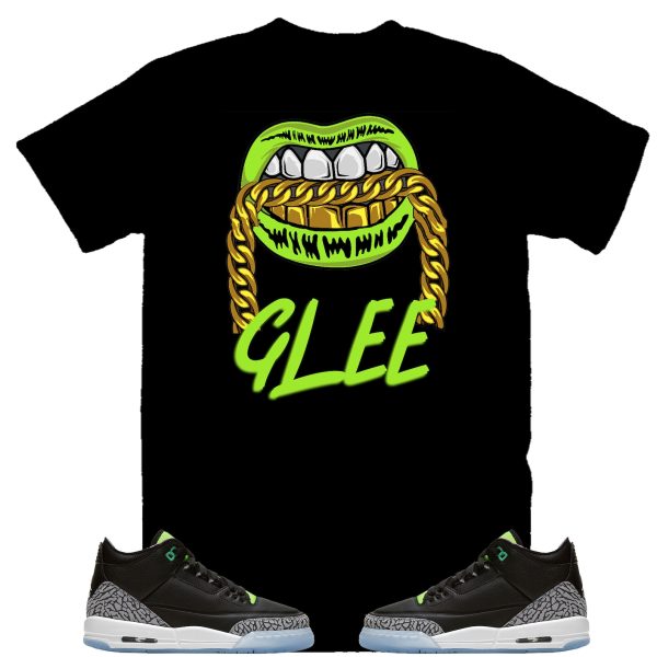 Glee Shirt to Match 6 Electric Green, Retro 6 Electric Green Shirt Jezsport.com