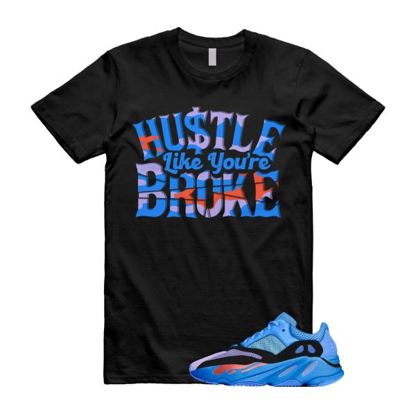 BROKE T Shirt to match Yzy 700 Hi-Res Blue Hi Res HiRes Jezsport.com