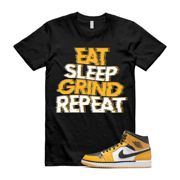 GRIND T Shirt to match 1 Mid Reverse Yellow Taxi University Gold Pollen 95 Sunflower 19 Jezsport.com