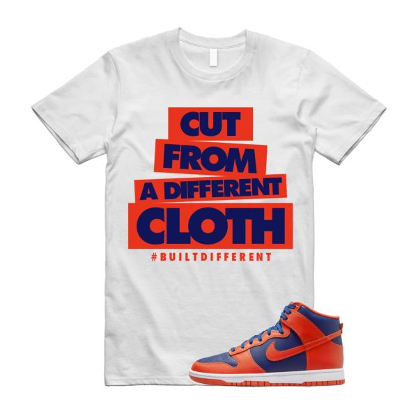 CLOTH T Shirt to match Dunk High Navy Orange Deep Royal Blue Knicks Jezsport.com