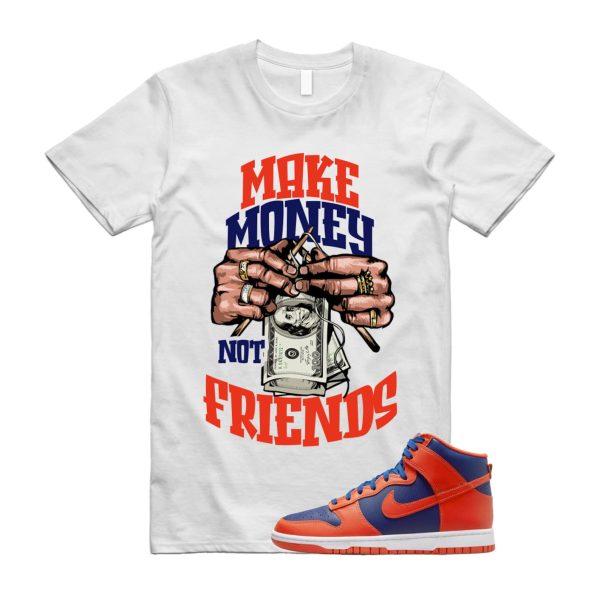 MM T Shirt to match Dunk High Navy Orange Deep Royal Blue Knicks  Jezsport.com