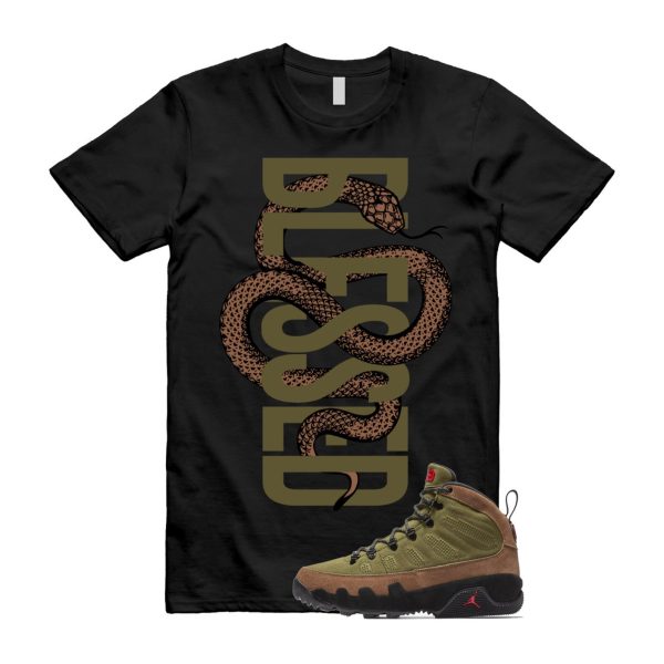 SNAKEBLS T Shirt to match 9 Retro NRG Military Brown University Red Olive Legion Green 1 Jezsport.com