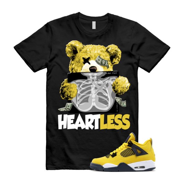 HEART T Shirt to match J4 4 Tour Yellow Lightning Yellow Thunder Maize Frequency Jezsport.com