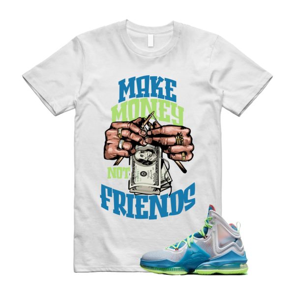 MM T Shirt to match Lebron 19 Dutch Blue Pomegranate Lime Glow Green Neon Jezsport.com