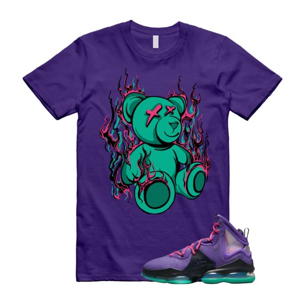 LIT T Shirt to match 19 Purple Pink Teal Aqua South Beach Wild Berry 18 17 1 Witness 6 Emerald Green Jezsport.com