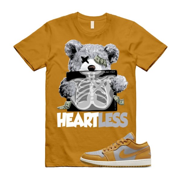 HEART T Shirt to match 1 Low Cement Grey Sail Chutney Ochre Gortex Light Curry Yellow Jezsport.com