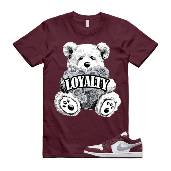 Bordeaux 1 Maroon Cherrywood Low Red White Cement Grey Wine T Shirt Match LYLTY Jezsport.com