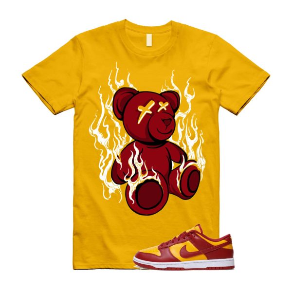 LIT T Shirt Dunk Low Midas Gold Tough Red Day of Dead Dios Muertos Jezsport.com